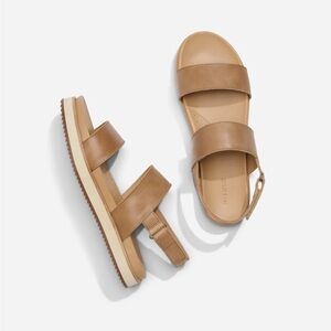 Nisolo Go-To Flatform Sandal 2.0 - Almond